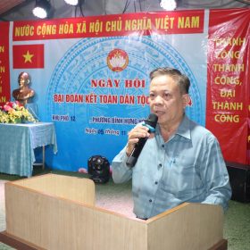 Không khí ngày hội đại đoàn kết toàn dân tộc tại các khu phố trên địa bàn phường