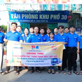 Đoàn Phường Bình Hưng Hòa A thực hiện ra quân tháng thanh niên với nhiều hoạt động ý nghĩa